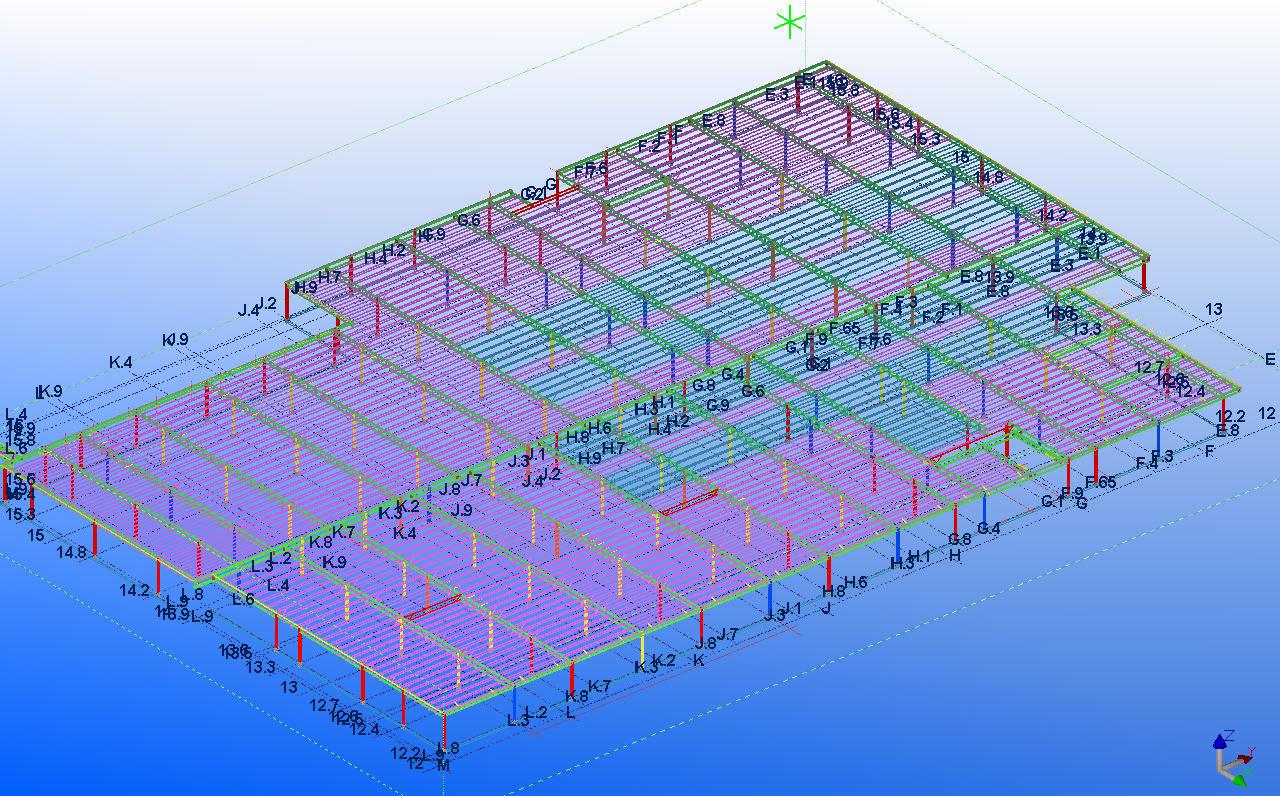 TJX Warehouse Tekla Model